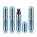 4pcs 5ml Mini Refillable Perfume Bottle with Spray Scent Pump Empty Cosmetic Container Atomizer