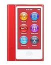 Apple Ipod Nano 7th Generation 16GB 7G Mp3 Player Bluetooth (Red) (Renewed)