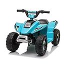 Kids Electric ATV Quad Bike Ride On Toy Car 6V Electric Car - Blue