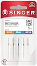 SINGER Overlock Serger Needles for Woven and Stretch Fabrics, Assorted, 5pcs
