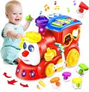 Juguetes para bebés 12-18 meses tren musical niños juguetes para 1 2 3 4+ años niños niños gir...