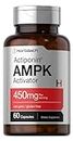Horbaach AMPK Metabolic Activator 450 mg (60 Capsules) | Supports Weight Management | Non-GMO, Gluten Free | Jiaogulan Gynostemma