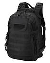 go-done 30L Military Tactical Backpack 15 IN Laptop backpack, Black3, X-Large, Mk