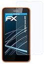 atFoliX Screen Protection Film compatible with Nokia Lumia 635 Screen Protector, ultra-clear FX Protective Film (3X)