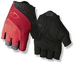 Giro Bravo Gel Men's Road Cycling Gloves - Bright Red (2020), Small