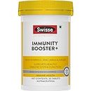 Swisse Immunity Booster+ with Vitamin C & Zinc - Contains Amla & Ginger, All Natural Immunity Booster - 30 Tablets