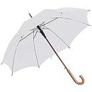 Automatik-Regenschirm / Farbe: weiß