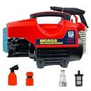 Thor TH-1100-140 High Pressure Washer, Car Washer, 2200 Watts Motor, 220 Bars, 8.0L/Min Flow Rate, 8 Meters Outlet Hose, Portable, Car, Bike & Home Cleaning