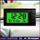 Car Electronic Clock LCD Display Car Electronic Watch Luminous for Vehicle Parts