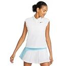 Nike Nkct DF Victory Polo Shirt Women's, White/Black, S