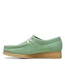 Clarks Originals Wallabee Pine Green Women's Casual Shoes 26169919, Pine Green, 10