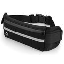 Jupiter Gear Velocity Water-Resistant Sports Running Belt and Fanny Pack for Outdoor Sports - Black