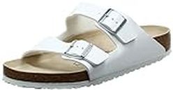Birkenstock Arizona, Unisex-Adults' Sandals, White, 5.5 UK (39 EU)