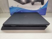 Sony PlayStation 4 Slim 1TB Console - Jet Black Ps4 With Box TESTED 