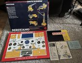 Vintage Meccano Set 4 from 1975 w/Original box + all inserts (Eng w/ French box)