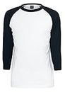Urban Classics Homme Bekleidung T-shirt T shirt, Multicolore (Blanc/Noir), XXL EU