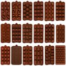 DIY Silicone Chocolate Mould Candy Baking Mold Cookies Cake Decorating Moulds 