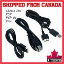 USB Charger Cable For Sony PS Vita PCH-1000 1001 PSP 1000 2000 3000 Go N1000 