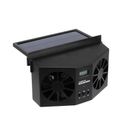 Automobile Air Vent Ventilator Air Vent Portable Fan Cooling Fan Black Mini Fan