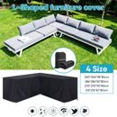 Outdoor Furniture Cover L Shape Heavy Duty Rattan Corner In/Outdoor Sofa Cover