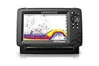 Lowrance Hook Reveal 7 with Deep Water Performance - 7-inch Fish Finder with HDI Transducer, C-MAP Contour+ Chart Card