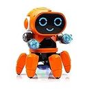 WISHKEY Plastic Robot Toy for Children, Dancing Robot for Kids, Music Toys with Colorful Disco Light, Battery Operated Toys for Kids, Multicolor, 3+ Years (Pack of 1)