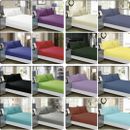 1000TC Ultra SOFT FITTED Sheet Pillowcase Set(No Flat)Queen/King/Super Size Bed