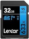 Lexar Professional 633x SD Card 32GB, SDHC UHS-I Card, Up To 95MB/s Read, for Mid-Range DSLR, HD Camcorder, 3D Cameras, LSD32GCB1EU633 (Product Label May Vary).