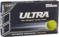 Wilson Ultra Ultimate Distance – Bolas de Golf, Pack de 15