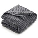 Cut Plush Fleece Blanket Super Soft Lightweight  Bed, Couch, Sofa Throw Blankets