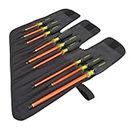 Greenlee - Screwdriver,Insulated 9Pc, Professional Hand Tools (0153-01-INS),Black
