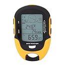 Handheld Gps,Digital Altimeter,GPS Navigation Receptor USB Portable Rechargeable Digital Altimeter Barometer LCD Thermometer with LED Flashlight for Cam Hiking Climbing Outdoor Sport
