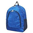 NGIL Glitter Backpack for dance backpack, Team Sports, Cheer bag, Glitter-royal, Large, Casual