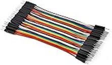 UG LAND INDIA 10cm Male to Male Header Jumper Wire Dupont Cable Line Connector 40 pin Solderless Multicolored
