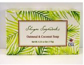 Shugar Soap Works Oatmeal Coconut Plant Derived Vegan Scented Soap 5oz USA Made