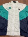 OCTOBER'S VERY OWN OVO DRAKE WINDBREAKER TRACK JACKET OFF WHITE GREEN BLUE NEW S