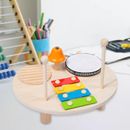 Montessori Musical Instruments Set Multifunctional Kids Drum Set for Babies