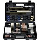 GLORYFIRE Elite Gun Cleaning Kit Universal Gun Cleaner for Shotgun, Pistol, Rifle, All Guns with Lightweight Carrying Case, Reinforced and Lengthened Rods and Steel Wire, High-end Double Head Brushes