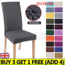 1-4x-Chair Seat Covers Slip Stretch Dining Wedding Banquet Party Removable Decor