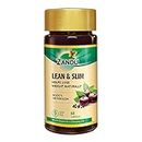 Zandu Lean & Slim | Enriched With The Goodness Of 6 Herbs To Help You In Weight Loss Journey | Acts As A Metabolism Booster & Supports Weight Management, (60 Caps), Pack of 1