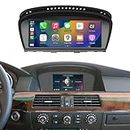 NINETOM 8.8 inch Touchscreen Wireless CarPlay Android Auto Multimedia Car Radio Receiver for BMW 3/5 Series CCC System, E60/E63/E64/E90/E91/E92/E93 (2005-2010)