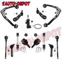 13pc Front Upper Control Arm Ball Joints Tie Rods for Chevy Silverado GMC Yukon