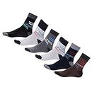MJE Ankle Length Men & Women Unisex Casual Cotton Socks Ankle/Sneaker Length Free-Size(Multicolor)(Pack of 6)