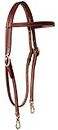 Horse Western Amish USA Hermann Oak Leather Headstall with Snap Ends 975H101