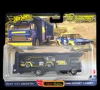 Hot Wheels FIAT 131 ABARTH SECOND STORY LORRY TEAM TRANSPORT NEW IN STOCK 2024