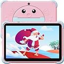 YINOCHE Kids Tablet 10 inch Toddler Tablet Tablet for Kids WiFi Tablet for Toddlers Android Kids Tablets for Kids with Dual Camera 32GB Children's Tablet Touchscreen Parental Control YouTube (Pink)
