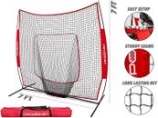 NEW PowerNet Baseball Softball 7ft X 7ft  Practice Net for Hitting and Throwing