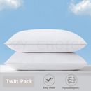2 Pack Bedding Hotel Quality Pillows Medium Firm Family Bed Standard Pillow Home