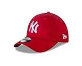 New Era 9forty MLB, cappellino con visiera dei New York Yankees Bianco/Rosso/Yankees New York. Taglia unica