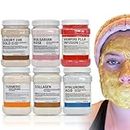 YMEYFAN Jelly Mask Powder for Facials Professional Beauty & Personal Care, Facial Mask Bulk Wholesale for Beauty Spa, Hydrojelly Mask Skincare for Estheticians Supplies 23Fl Oz, 6Jar